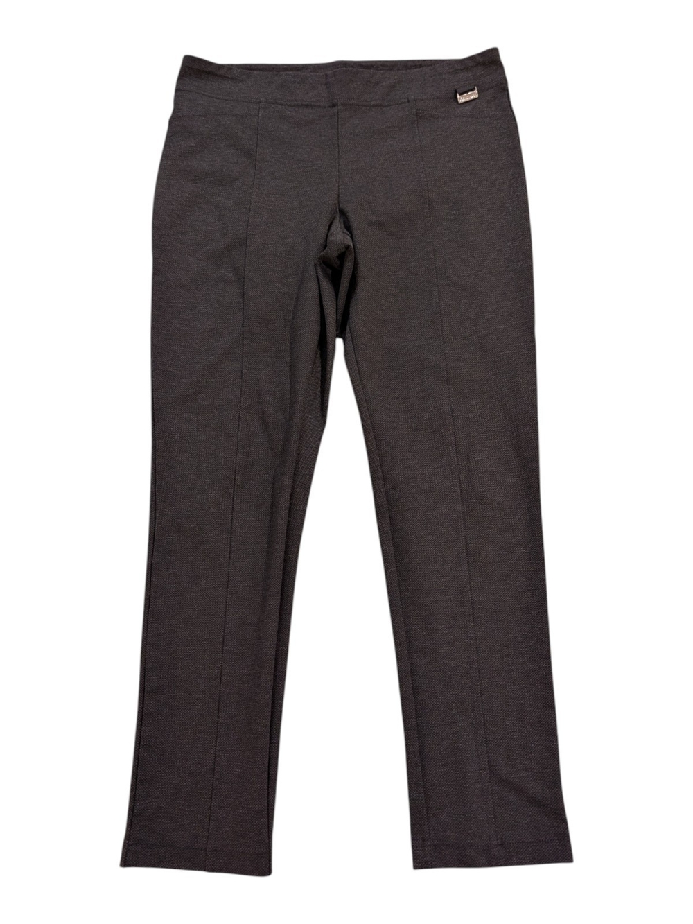 Calvin Klein Women's Dark Charcoal Straight-Leg Pants